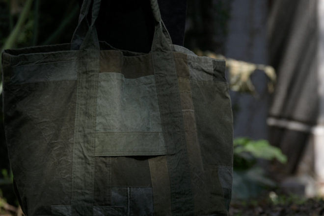 hobo ｜COTTON ARMY CLOTH PATCHWORK TOTE BAG L｜US＆FRENCH | blog 