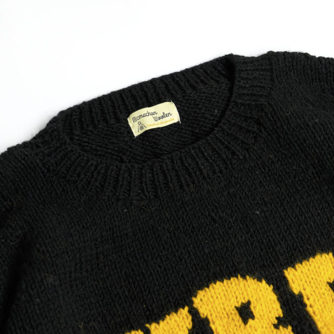 niche.MacMahon Knitting Mills - Crew Neck Knit-Curry - Blog