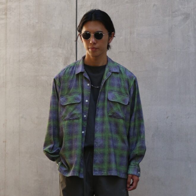 SEDAN ALL-PURPOSE PRINTED PLAID FLANNEL OPEN COLLAR SHIRT - Blog